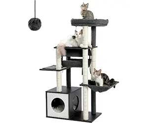 Árbol de Gato de Madera, diseño de Plataforma de árbol de Gato Moderno