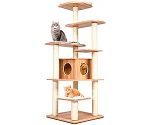 Árbol para gatos XXL 175 CM de madera