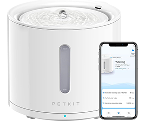 PETKIT EVERSWEET Fuente para Gatos 2L, Bomba Inalámbrica